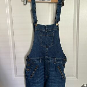 denim jumpsuit from NAFNAF